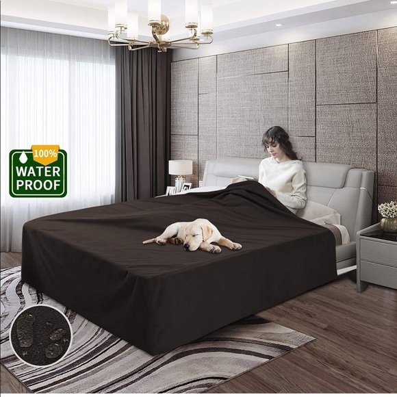 Easy-Going 100% Waterproof Fleece Bed Cover Washable Furniture Protector Cover - Picture 1 of 8